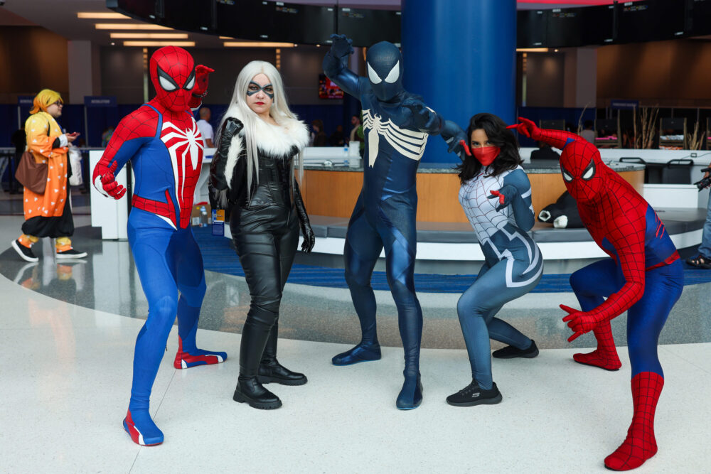 Spidey and his friends came (Photo credit: Rob Salinas)