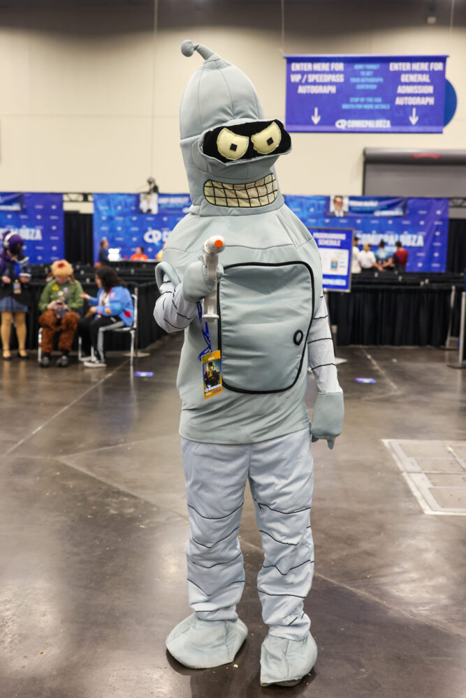 Bender from Futurama has stopped by.  (Photo credit: Rob Salinas)