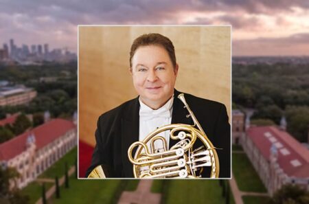 William VerMeulen is accused of engaging in inappropriate behavior with female students during his tenure as a professor of horn at Rice University's Shepherd School of Music.