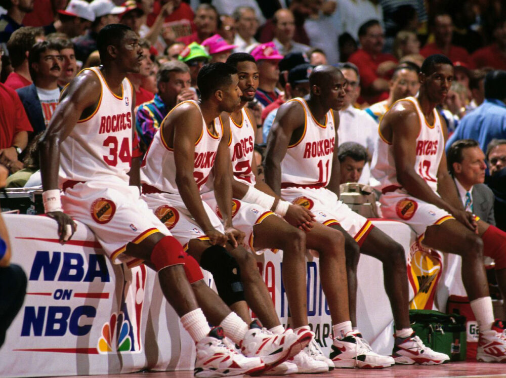 Members of the 1994 Houston Rockets Tea Party