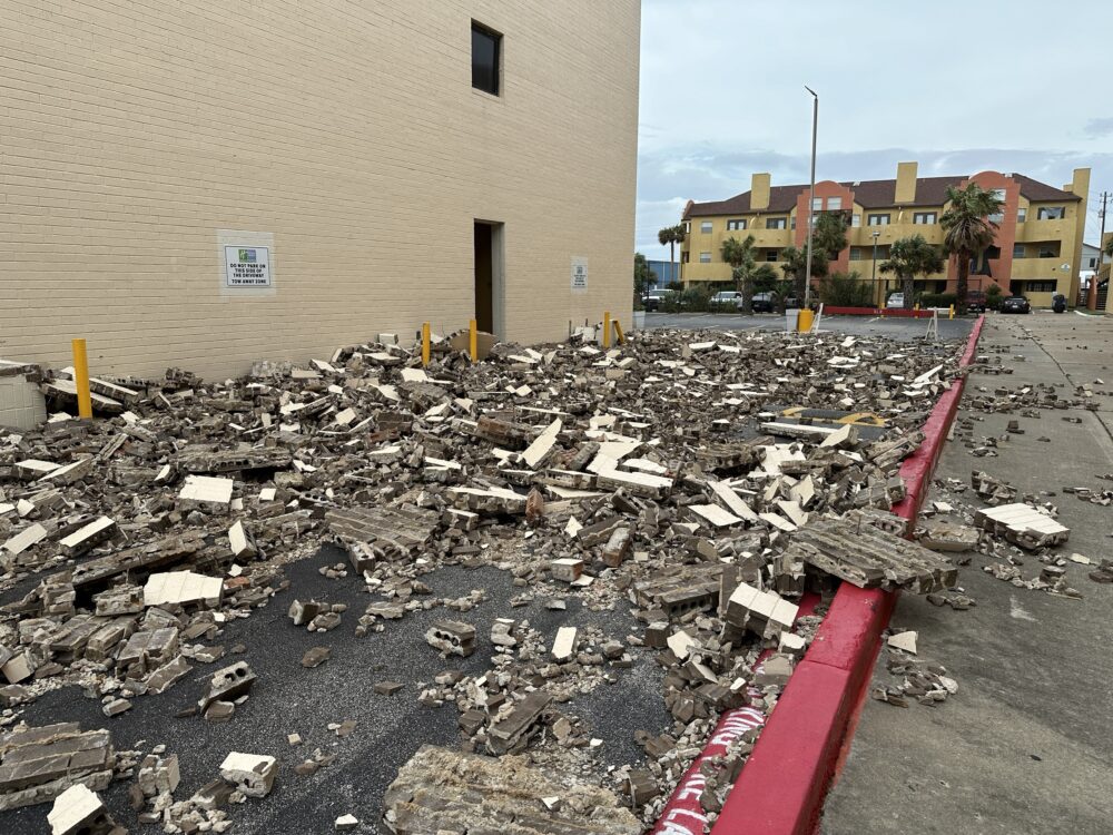 Hurricane Beryl Damages Galveston