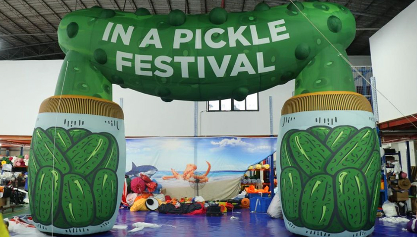 At the In a Pickle Festival in Kingwood