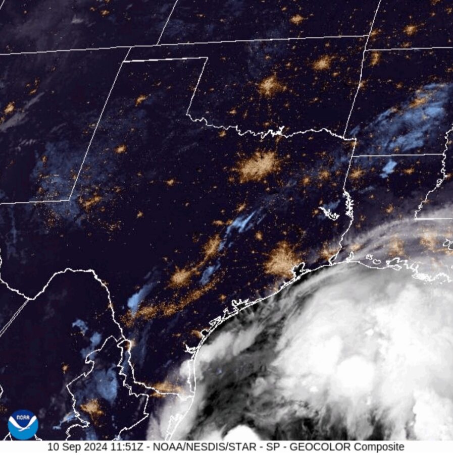 Tropical Storm Francine’s impact on Texas coast remains minimal as