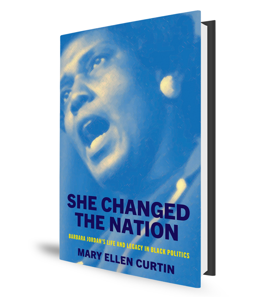 A picture of the book "She changed the nation"