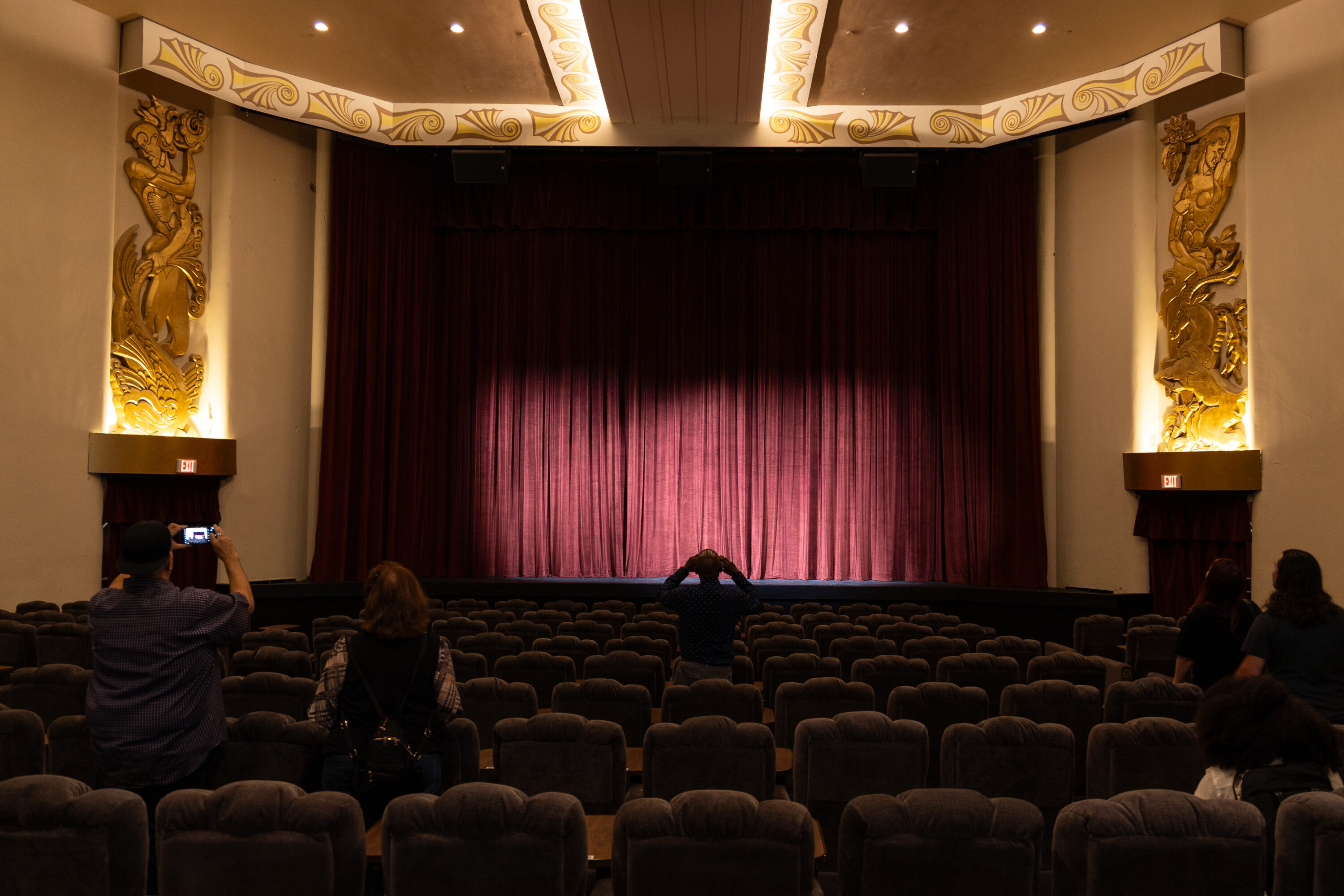 The main auditorium inside the River Oaks Theatre. Taken on Oct. 1, 2024.