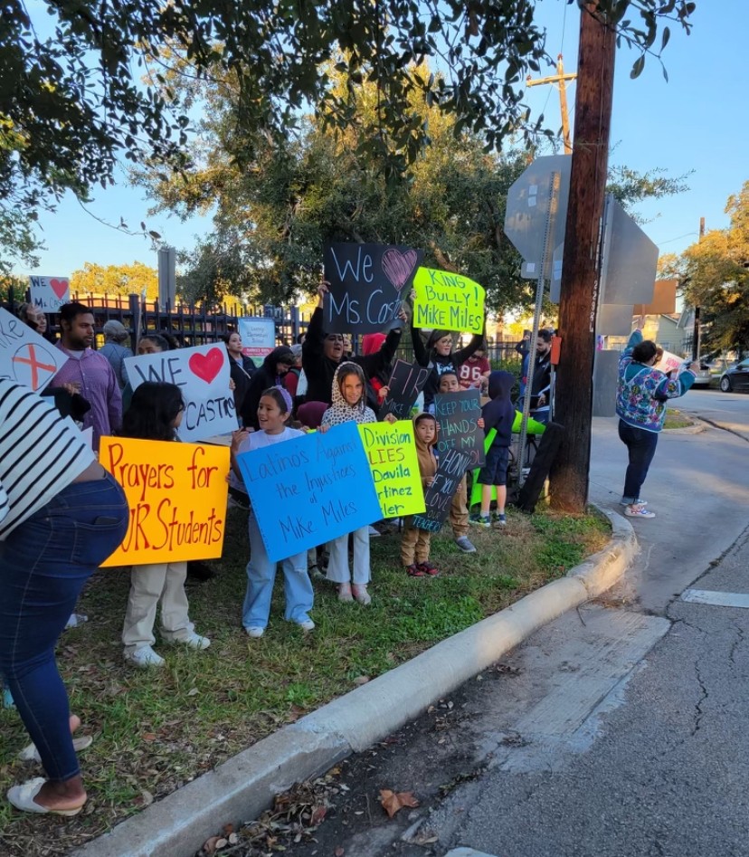 Lantrip Elementary Protest