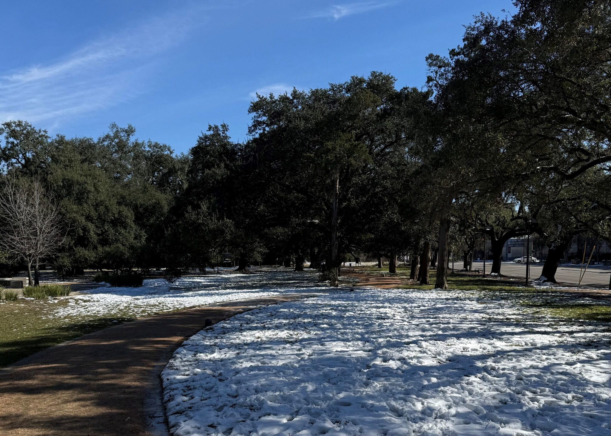 Houston to see warmer weather heading into weekend after rare winter