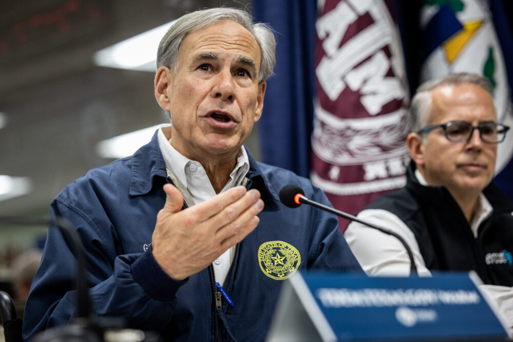 Greg Abbott Aggie Flag