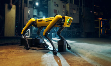 "Spot," the robotic dog from the company Boston Dynamics