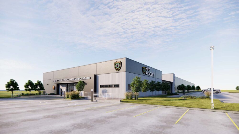 Houston Police Foundation akan mulai dibangun bulan ini di pusat pelatihan senjata api baru sebesar $ 10,5 juta di kampus Houston Police Academy. (Kredit foto: Yayasan Polisi Proporsional/Houston)