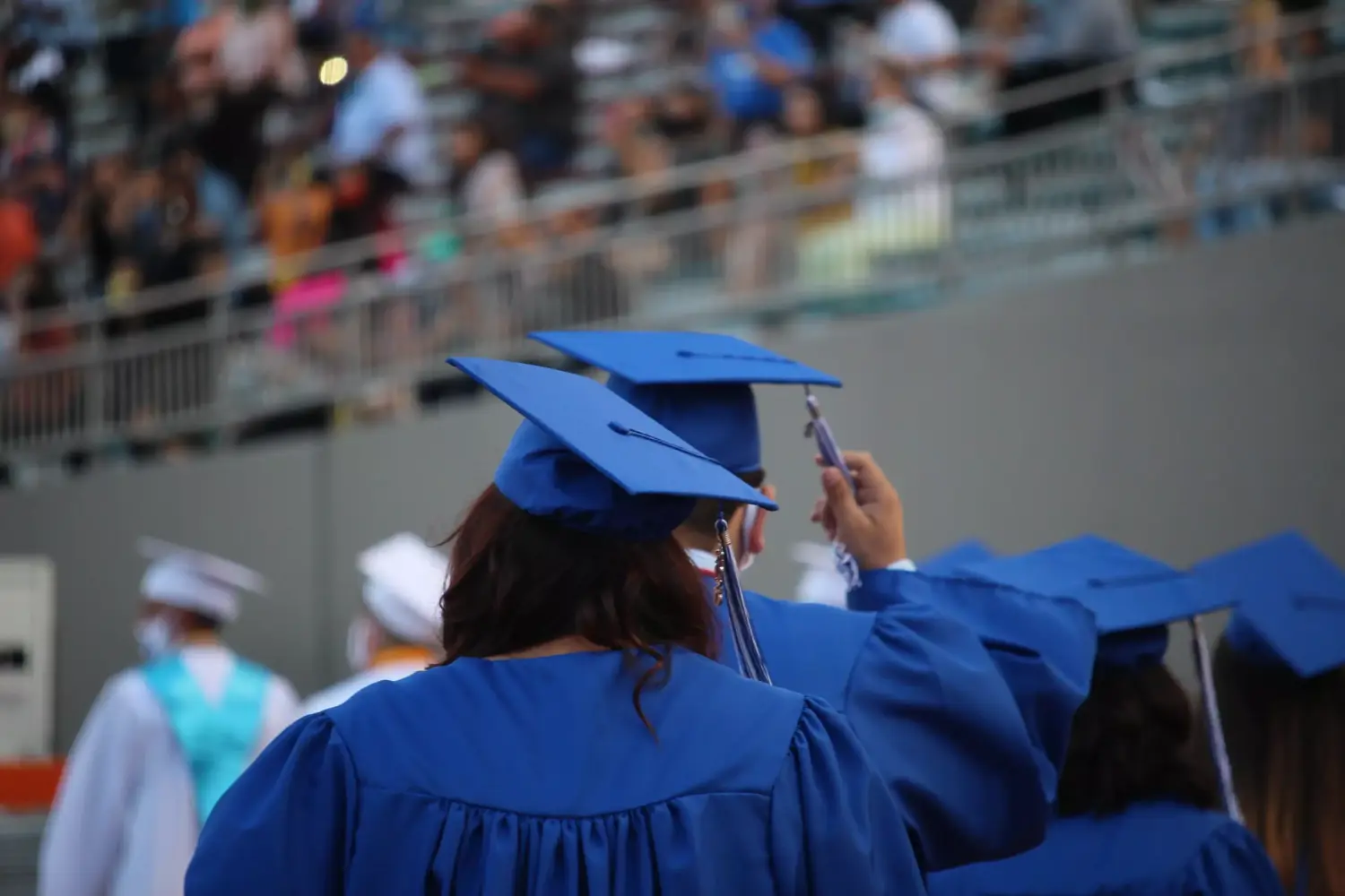 Texas high school attrition rate drops to historic low, report shows – Houston Public Media