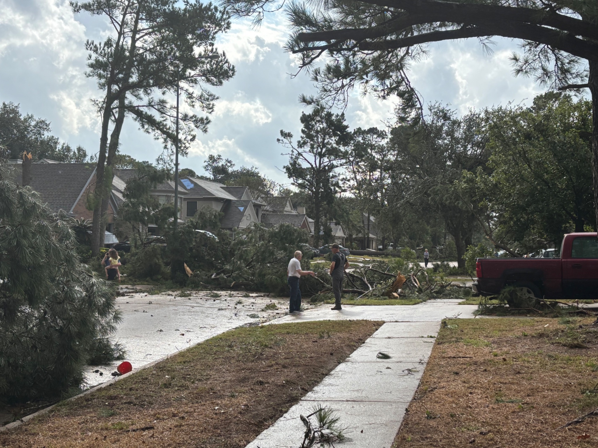 Tornadoes hit Houston area as thunderstorms move through region ...