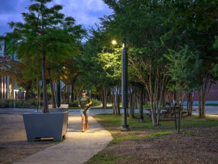 Houston is installing 300 solar-powered lights along the Columbia Tap Trail