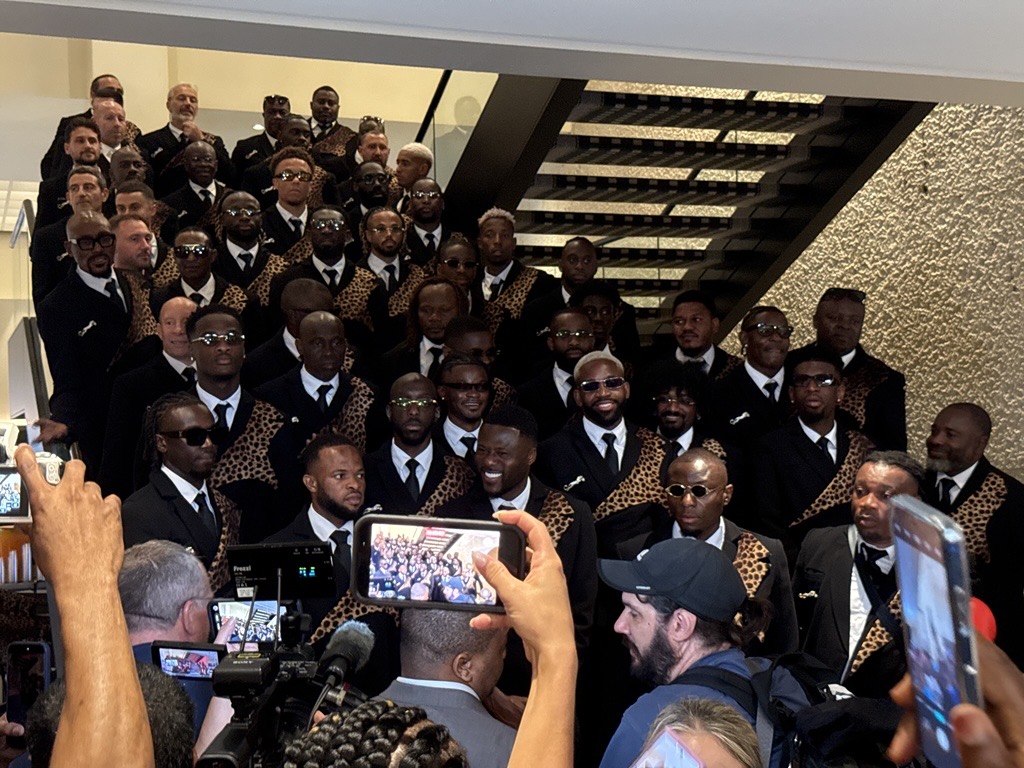 Congo's soccer team arrives in Houston, where the Texas heat impacted a crowded FIFA Fan Festival