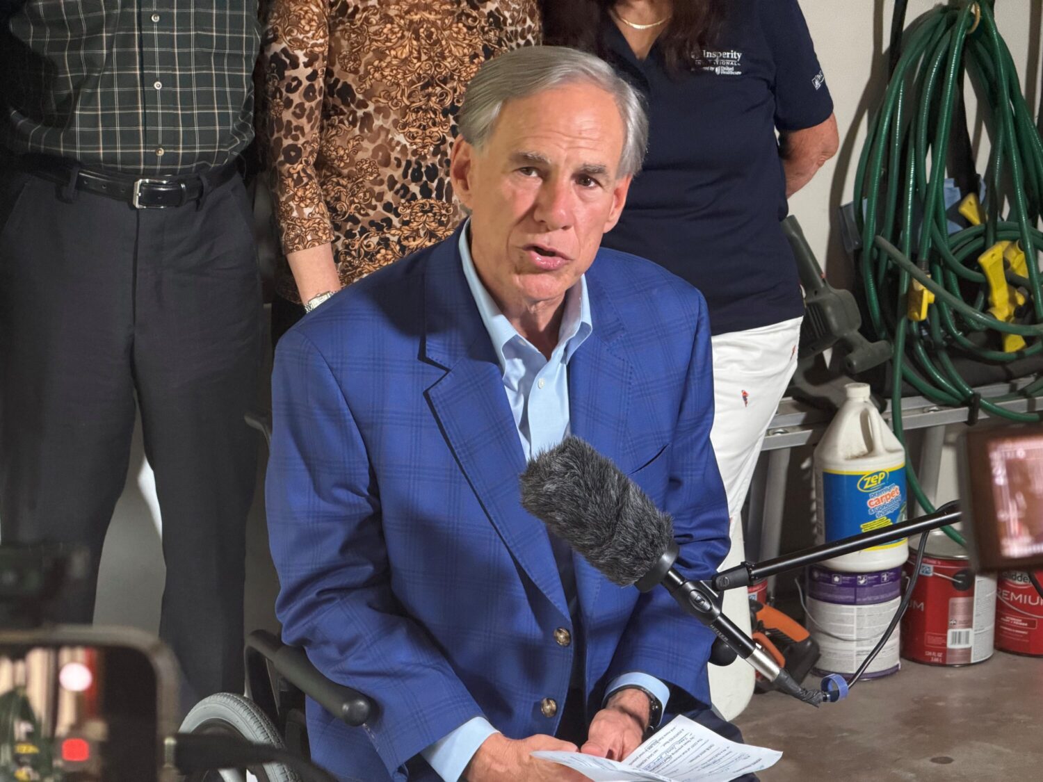 Gov. Greg Abbott rolls out initiatives to limit growth in home, car insurance costs