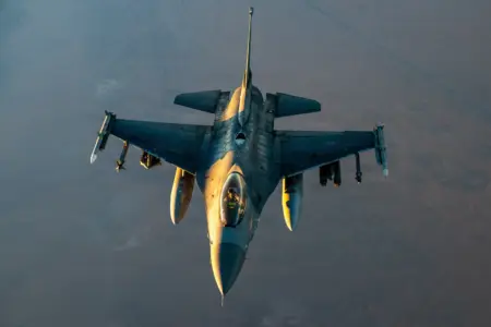 Texas Air National Guard jet crashes in Michigan