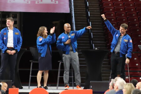 Artemis II crew members close out their historic chapter with celebration in Houston