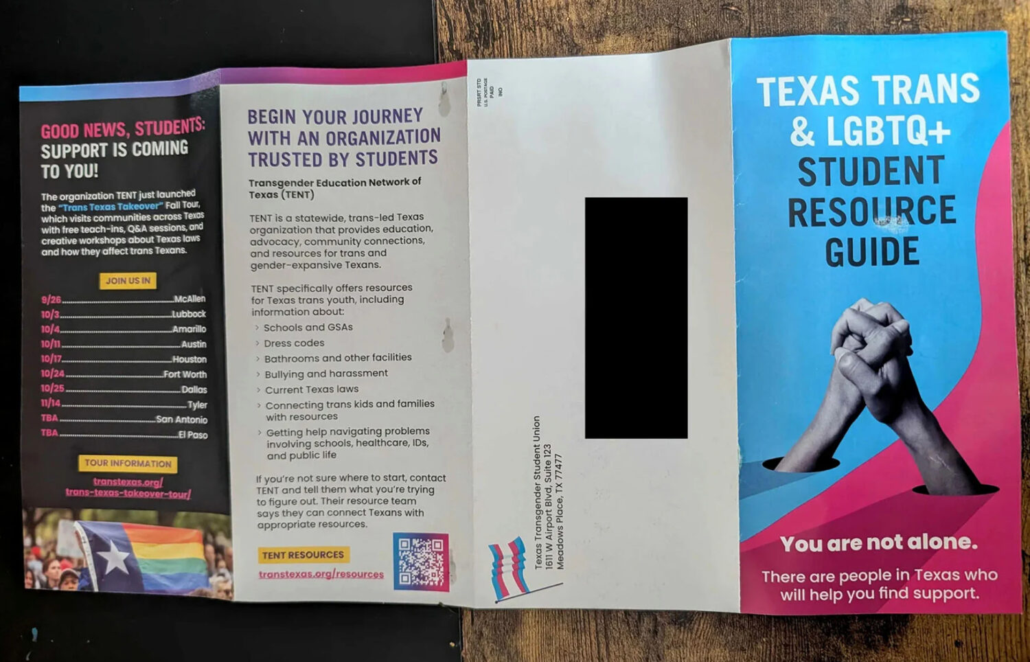 Mysterious transgender mailers: The Good, Bad, and Ugly of the week