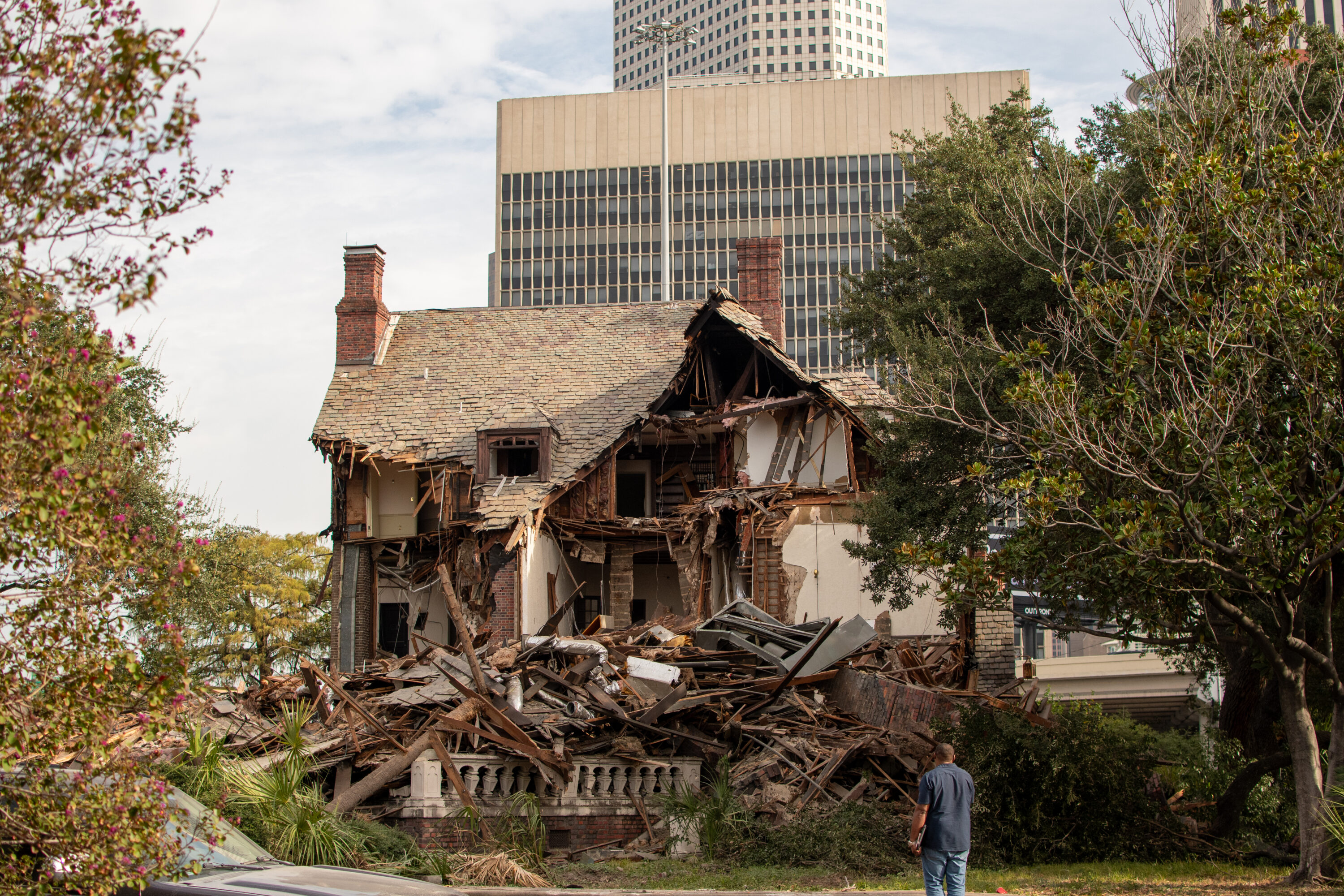 The historic Kirby Mansion in Houston was demolished on October 30, 2026.